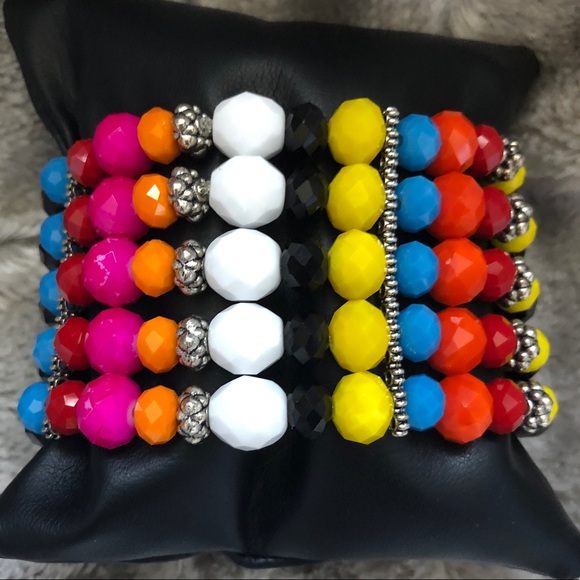 NWOT Multicolour Cuff Bracelet 🧡 - Picture 7 of 7